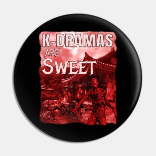 K-Dramas are Sweet - zombies and fiery temple apocalypse Pin