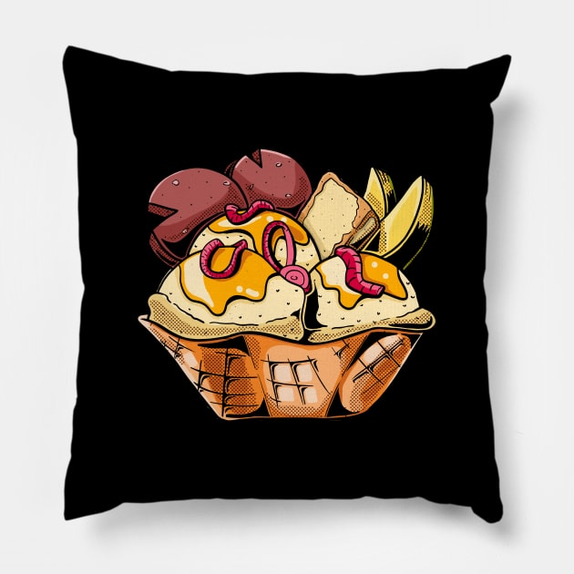 Dominican Mangu Icecream Pillow by JosePepinRD