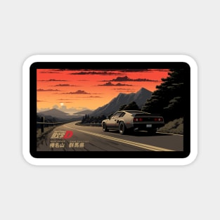 Initial D Poster 頭文字 イニシャル D Magnet