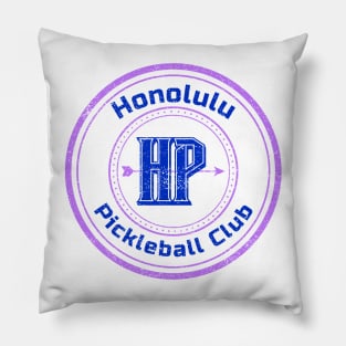 Classic Hawaiian Pickleball Venue Pillow