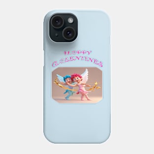 Cute Galentines day card Phone Case