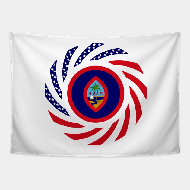 Guamanian American Multinational Patriot Flag Series Tapestry by Village Values