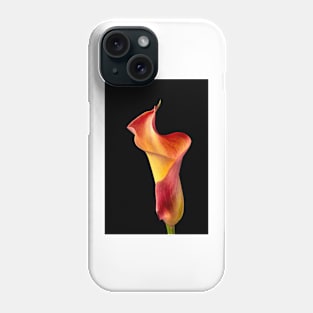 Twisted Shapely Calla liliy Phone Case