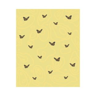 Yellow Butterflies T-Shirt