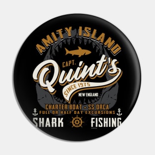 Quint's Shark Fishing Tours Pin
