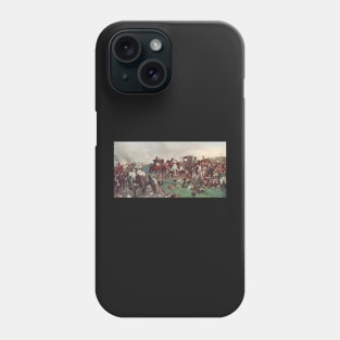 On the evening of The Battle of Waterloo Phone Case