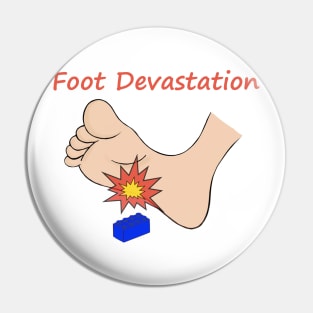 Foot Devastation Pin