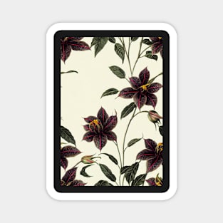 Beautiful Floral pattern #32 Magnet