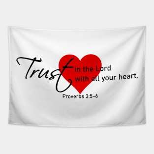 Trust in the Lord Tapestry