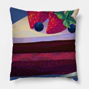 Strawberry Cake II Pillow