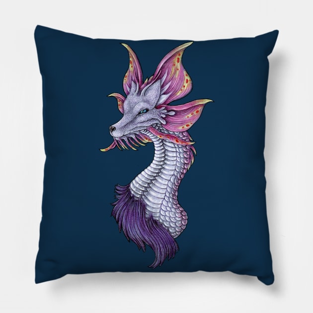 Fanart MH Mizutsune Pillow by VarvargArtwork