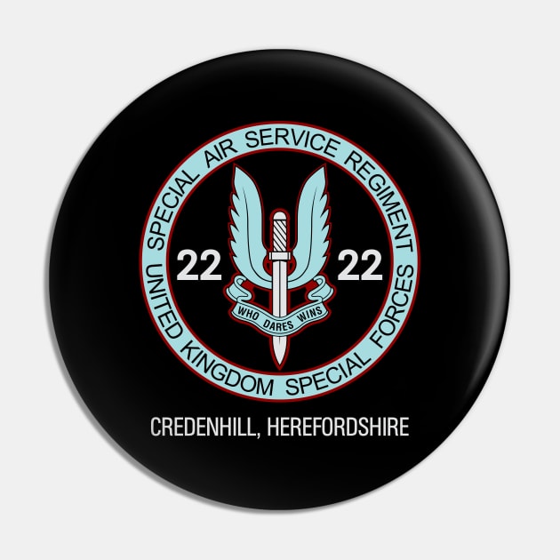 Mod.26 SAS Special Air Service Pin by parashop