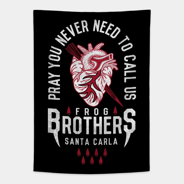 Frog Brothers - Lost Boys - Vampire Killers Tapestry by Nemons