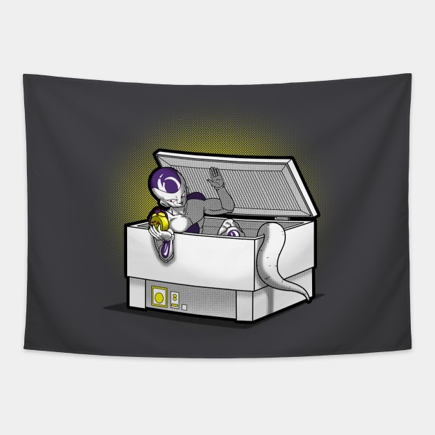 Freezer Funny Alien Villain Anime Manga Cartoon Tapestry by BoggsNicolas