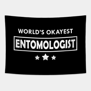 Entomologist - World's Okayest Entomologist Tapestry