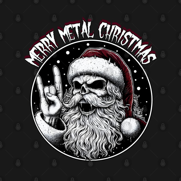 Metalhead Santa Claus by MetalByte