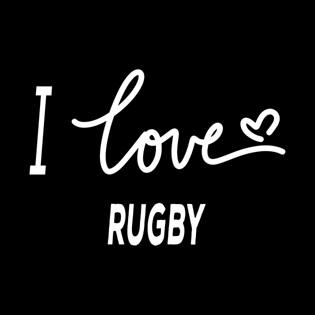 I Love Rugby by Happysphinx