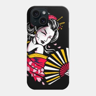 Japanese Geisha Phone Case