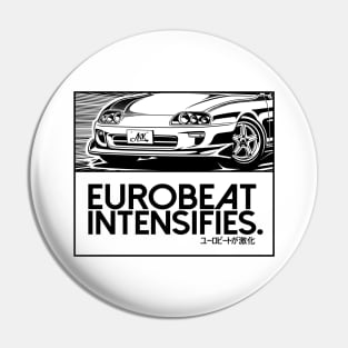 EUROBEAT INTENSIFIES - SUPRA JZA80 Pin