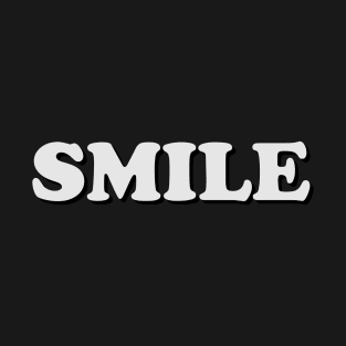 Smile - One Word Caption T-Shirt