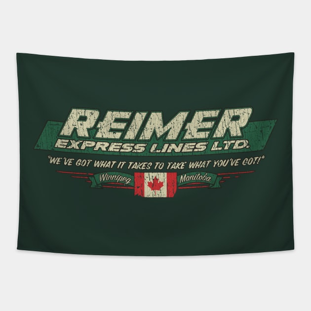 Reimer Express Lines What it Takes 1952 Tapestry by JCD666