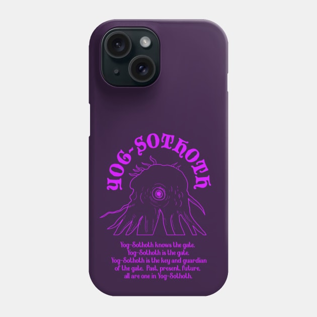 YOG SOTHOTH is the gate Phone Case by k4k7uz