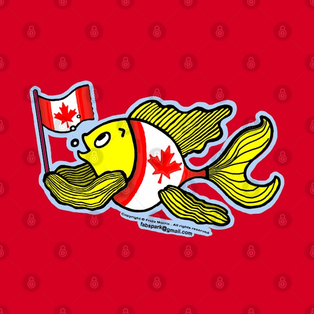 Canada Fish by FabSpark