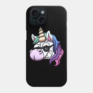 Cool Unicorn Face Phone Case