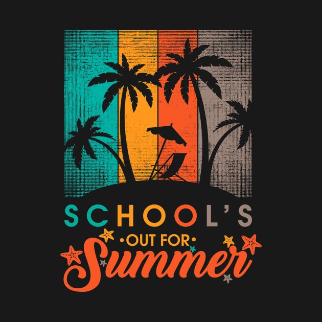 School's out for summer vintage summer holiday gift by Dianeursusla Clothes