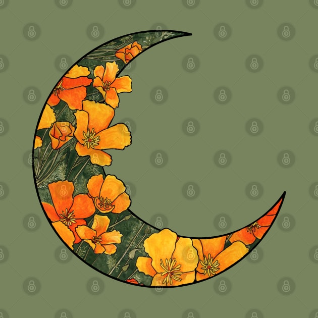 Poppy Moon by Heather Dorsch Creations