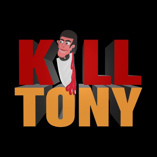 Kill Tony Podcast Hinchcliffe on a Knife 3D by Ina
