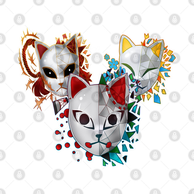 Demon Boy Cat Mask by GhostFox_Designs