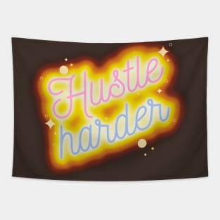 Hustle Harder Tapestry