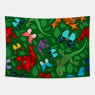 Rainforest pattern Tapestry