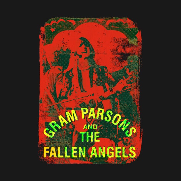 gram parsons and the fallen angels by HAPPY TRIP PRESS