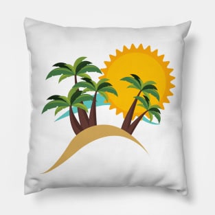 Relaxing Beach Pillow