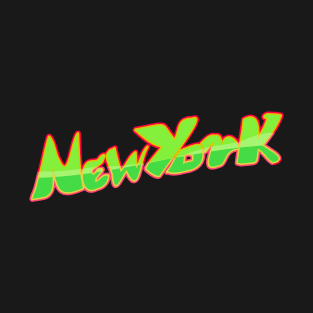 New York Galaxian Arcade from Retro Arcade T-Shirt