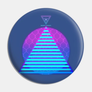 Neon Pyramide Pin