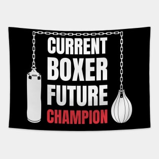 Current Boxer Future Champion Tapestry