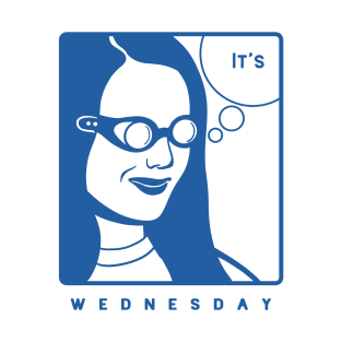 It's Wednesday my dudes for meme lovers in blue ink T-Shirt