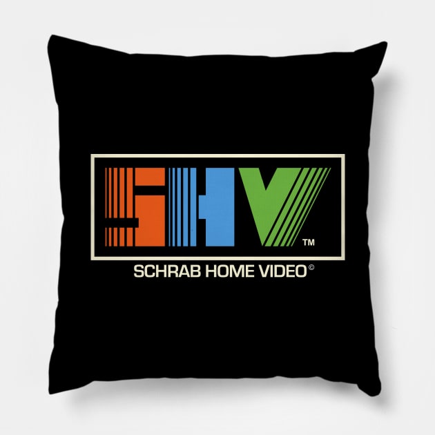 SHV - Red, Blue and Green Pillow by RobSchrab