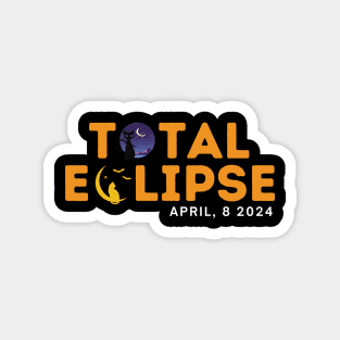 TOTAL ECLIPSE CATS Magnet