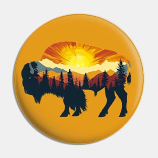 Buffalo Outdoor Pin