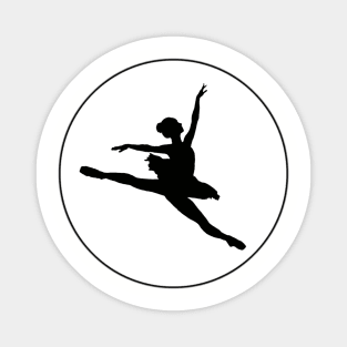 Ballerina Jumping! Magnet