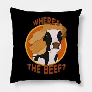 Where's the Beef? Pillow