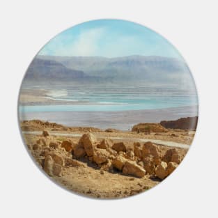 Israel, Masada and the Dead Sea Pin