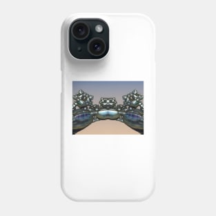 A Gleaming Bridge in the Sky Phone Case