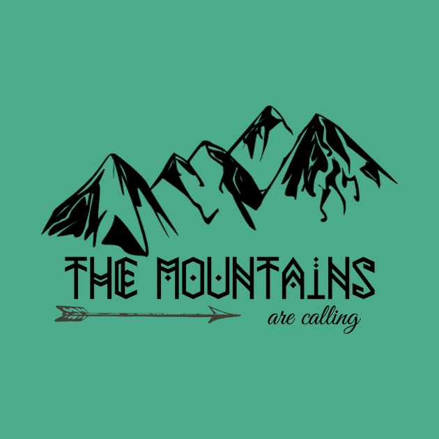 The Mountains are Calling, B by cheekymonkeysco