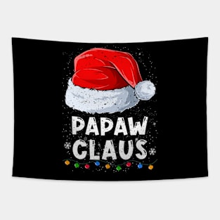 Papaw Claus Christmas Santa Family Matching Pajama Tapestry