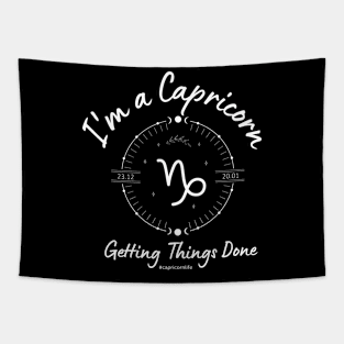 I'm a Capricorn getting things done Tapestry